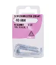 Vis à oreilles extra-robuste 40 mm