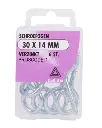 Œil à vis 30 x 14 mm