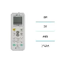 Telecommande universelle pour climatiseur blanc