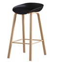 LOT DE 2 Tabouret de bar LEO 