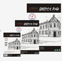 BLOC NOTES A DESSINER A3 150gr 25pgs FOSKA