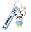 Porte-clés PanDa en chemisier bleu BRL225