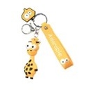 Porte-clés breloques girafe BRL46POM