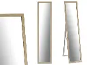 Miroir debout 30 x 120 cm bois naturel