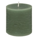 Bougie ronde olia ve 6.7x7, vert moyen