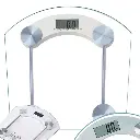 Pese-personne électronique 180kg verre LCD