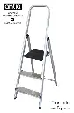 Antia echelle 3 marches 129x40,5x12cm
